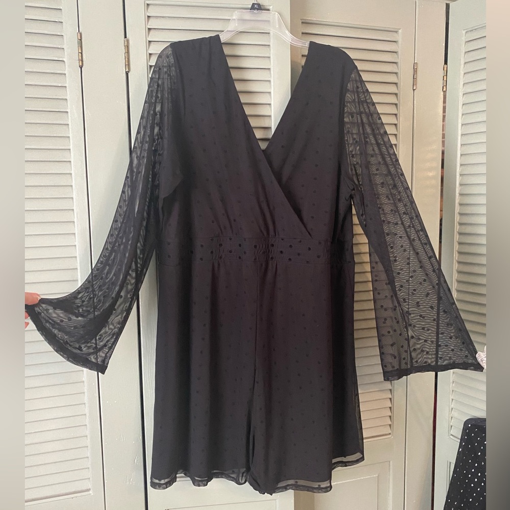 Torrid Black Romper